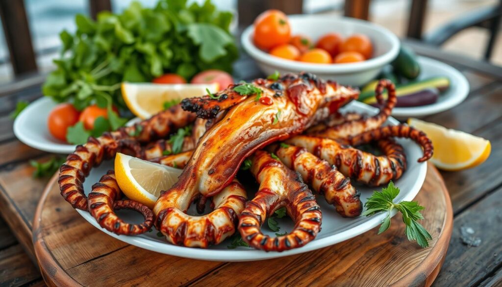 grilled octopus