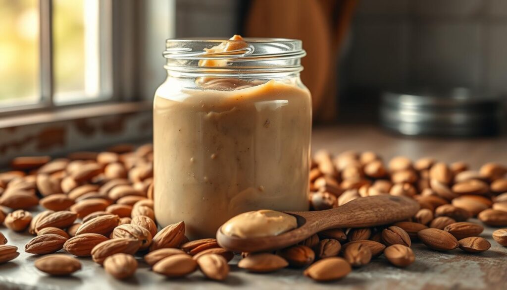 homemade almond butter