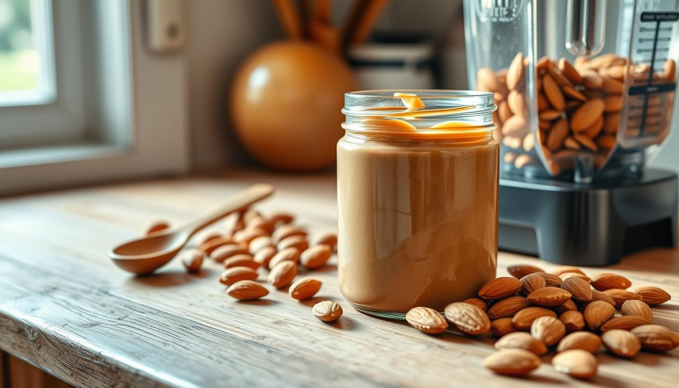 how to make almond butter