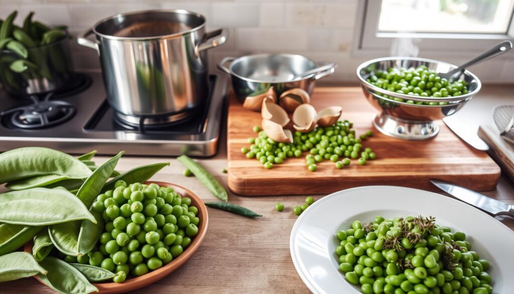 pea preparation methods