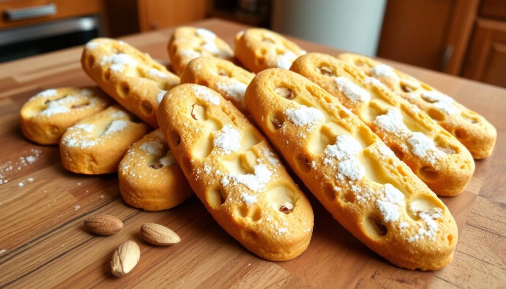 traditional almond biscotti