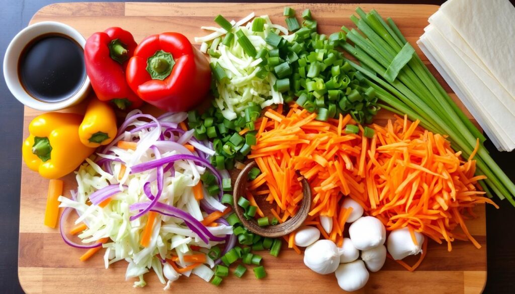 veggie lumpia ingredients