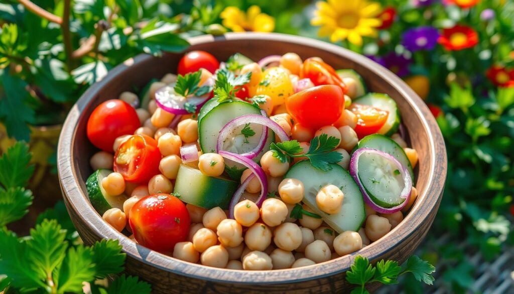 Fresh summer salad