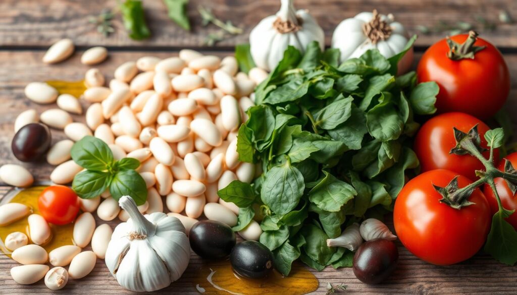 Mediterranean diet ingredients