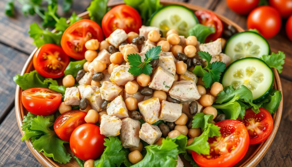 Mediterranean diet salad