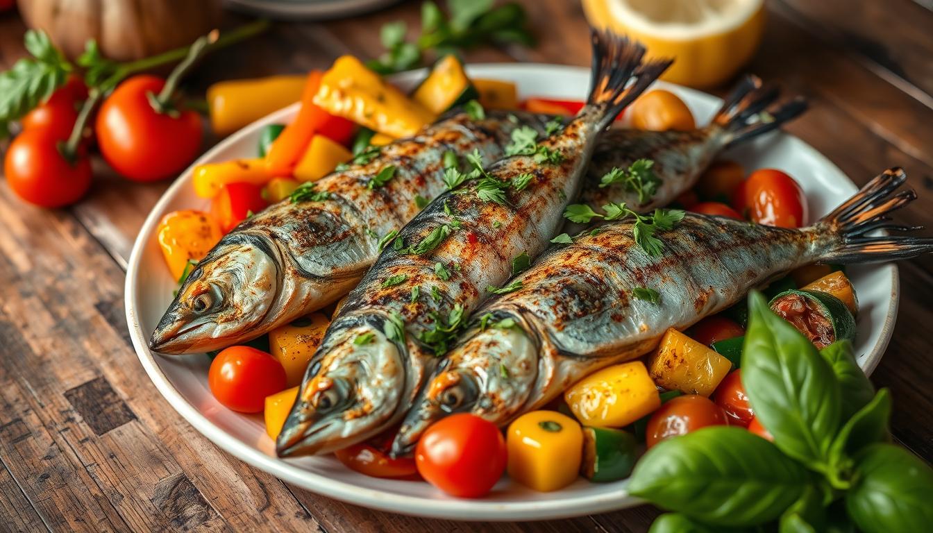 sardines with vegetable recipe