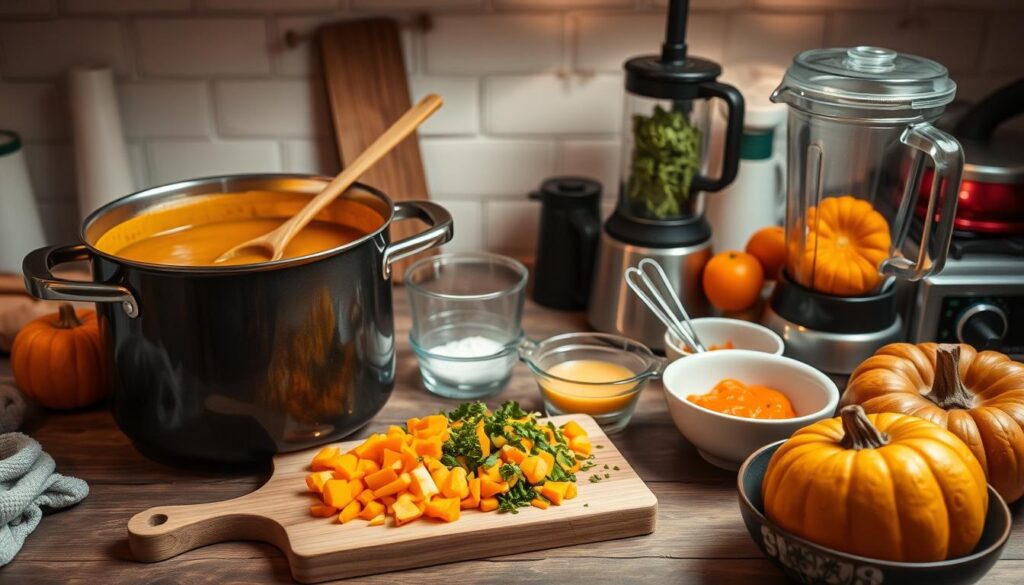 soup making equipment