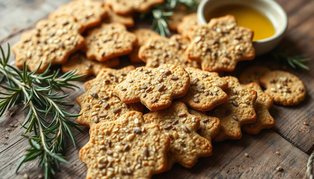 Crackers aux graines faits maison: croquants et nutritifs