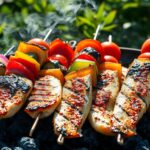 Grilled Mediterranean Fish Skewers