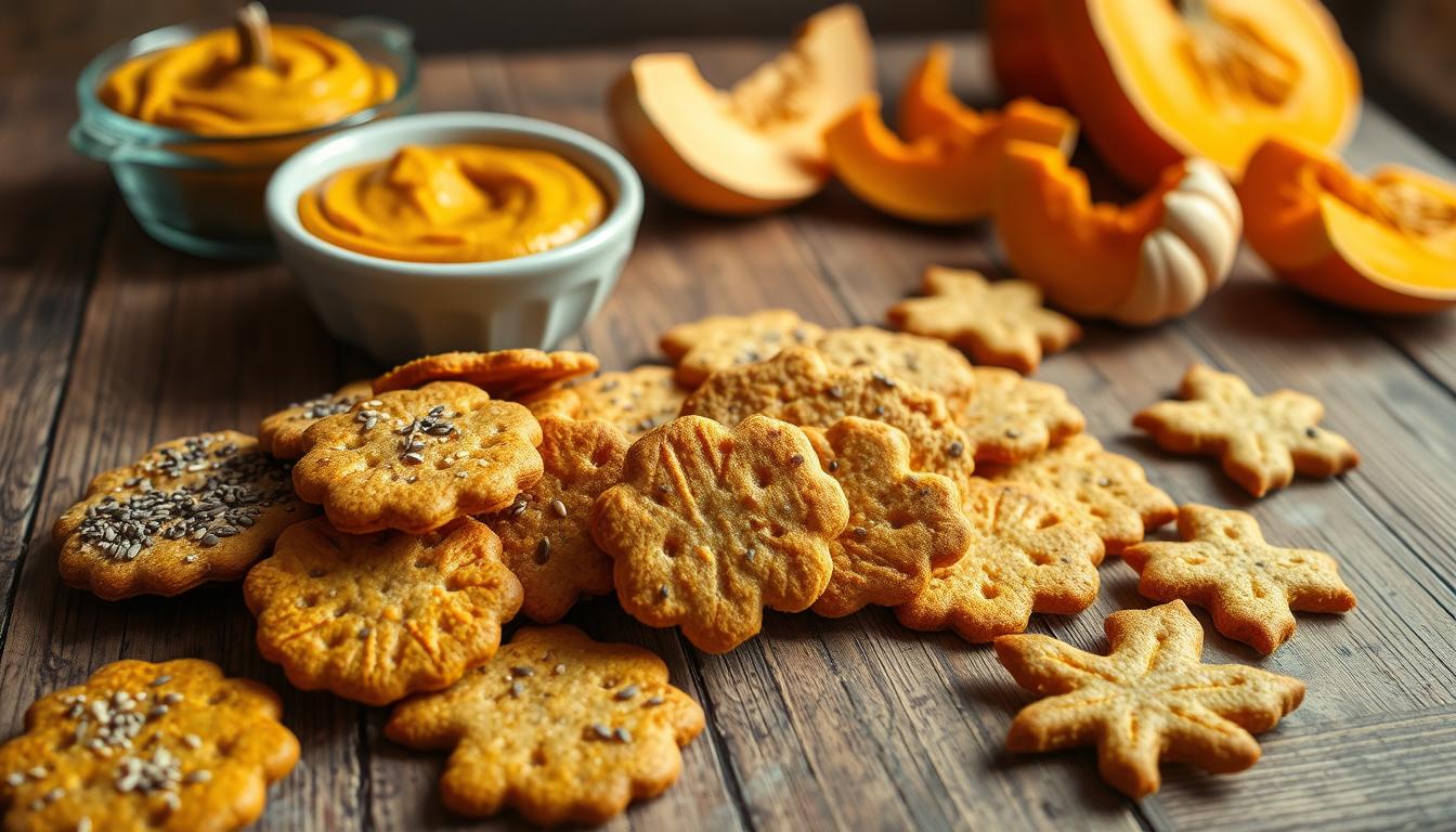 Homemade Crackers with Pumpkin, Chia, and Sesame