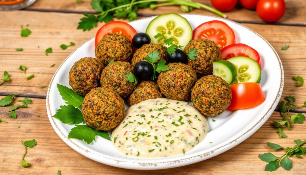 Mediterranean Falafel with Fresh Herb