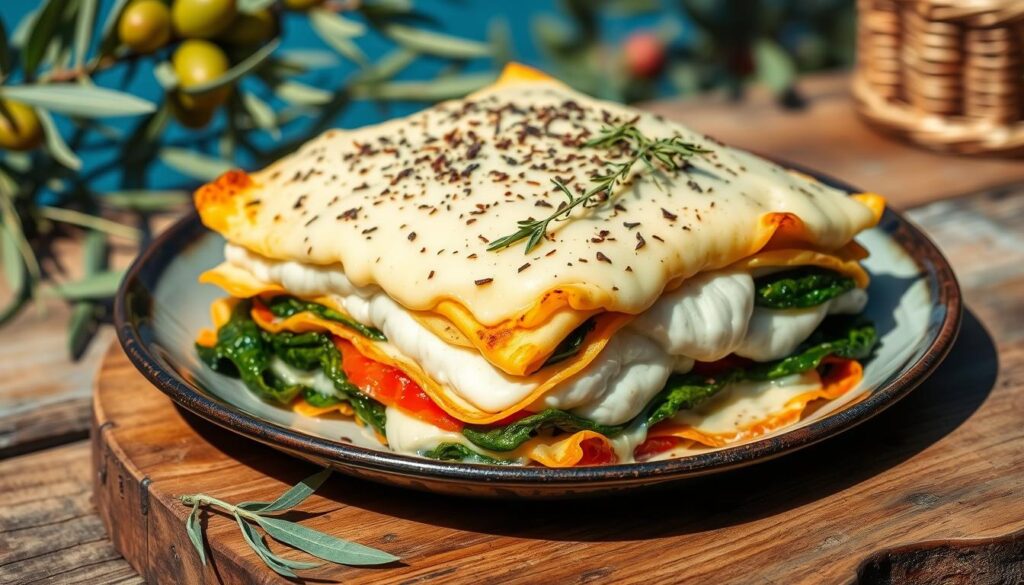 Mediterranean Fish Lasagna