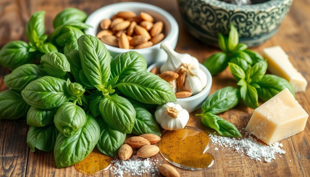 almond pesto ingredients