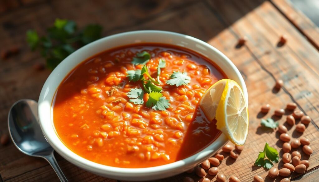 red lentil soup recipe