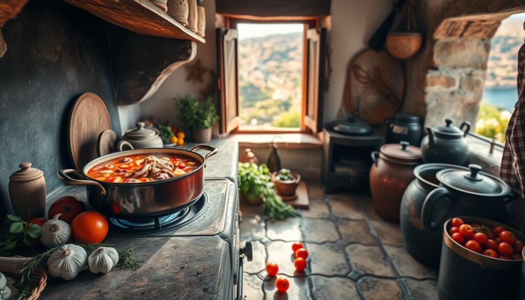 Mediterranean Octopus Soup Tradition