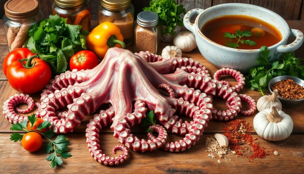 Octopus Ingredients Selection