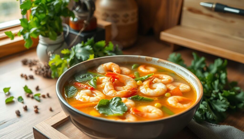 easy shrimp soup recipe