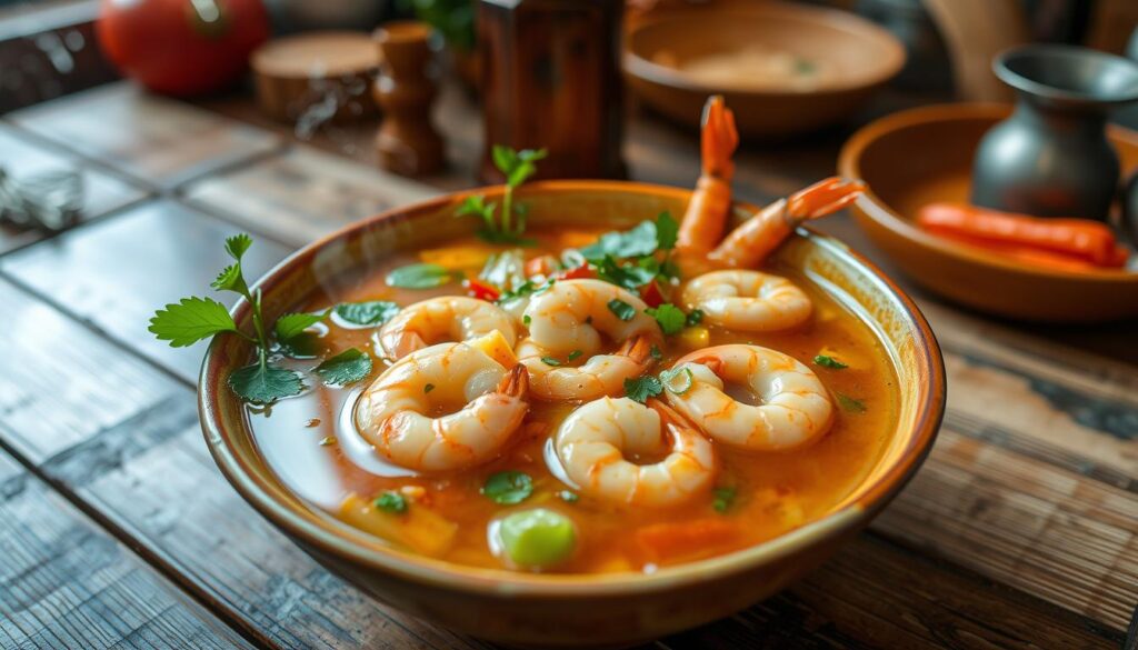 flavorful shrimp soup recipe