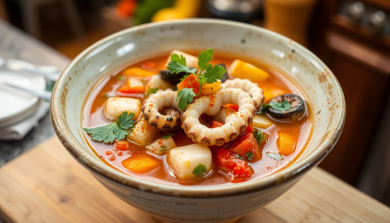 octopus soup recipe