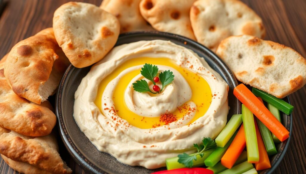 authentic hummus